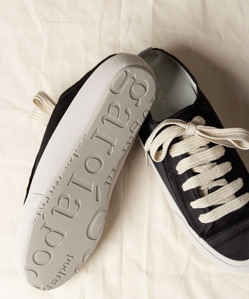 me+em select（ミームセレクト）の「サテンレースアップスニーカーサンダル（スニーカー・レディース・ピンク/ブラック/ホワイト/パープル・23/24/24.5/23.5）」の10枚目の写真