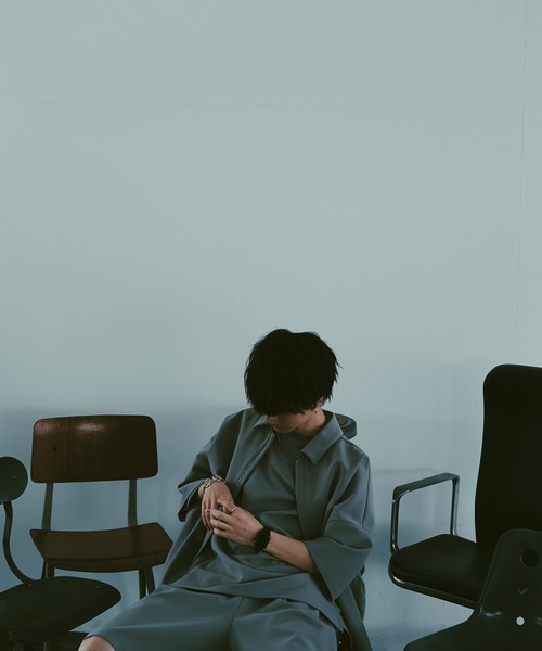 WYM × ATTACHMENT（ウィム×アタッチメント）の「【ATTACHMENT × WYM】EASY WIDE TUCK SHORT（その他パンツ・メンズ・ベージュ/ダークグレー・S/M/L）」の7枚目の写真