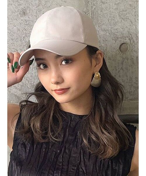 EMODA（エモダ）の「ナイロンキャップ（キャップ・レディース・ブラウン/ブラック/ホワイト・FREE）」の2枚目の写真