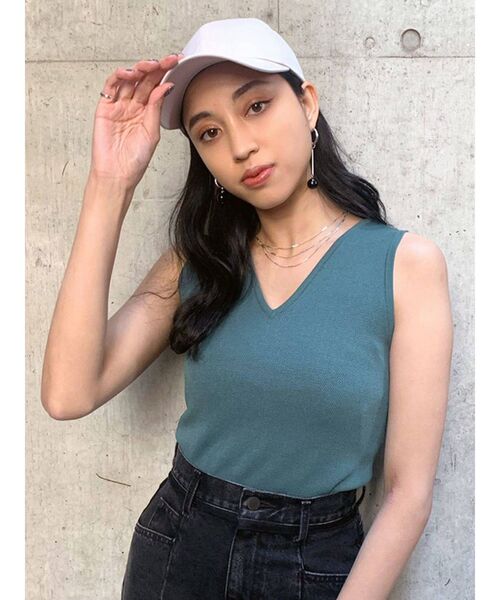 EMODA（エモダ）の「ナイロンキャップ（キャップ・レディース・ブラウン/ブラック/ホワイト・FREE）」の15枚目の写真