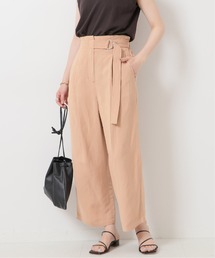 Spick & Span | レーヨンリネンクロップイージーパンツ◆(その他パンツ)