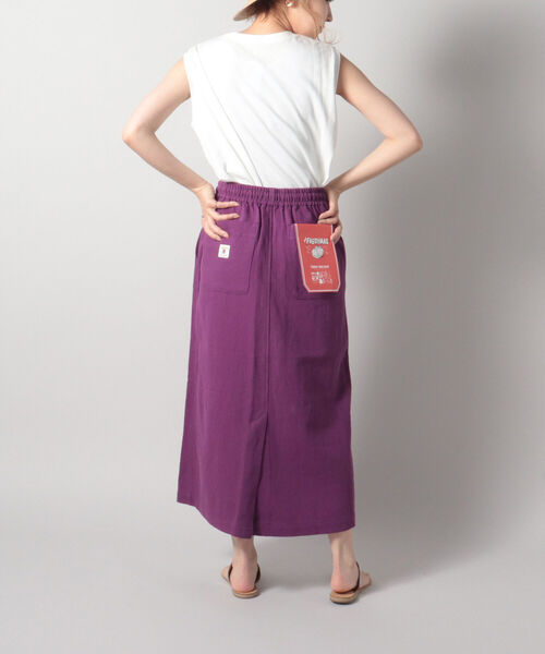 FREDY MAC（フレディーマック）の「【FREDYMAC SUNDAY TOOLS WEAR】シェフスカート（スカート・レディース・イエロー/アイボリー/インディゴブルー/パープル・MEDIUM）」の5枚目の写真