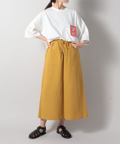 FREDY MAC（フレディーマック）の「【FREDYMAC SUNDAY TOOLS WEAR】シェフスカート（スカート・レディース・イエロー/アイボリー/インディゴブルー/パープル・MEDIUM）」の20枚目の写真