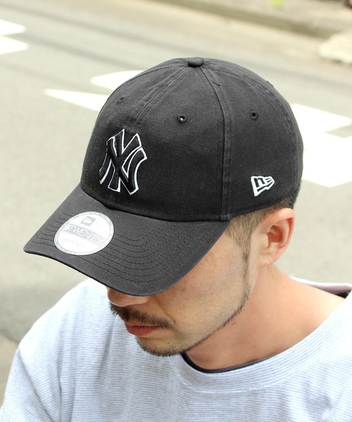NEW ERA（ニューエラ）の「【NEW ERA】ニューエラ キャップ ストラップバック ウォッシュドコットン  MLB 9TWENTY（キャップ・メンズ・ホワイト/ブラック/ベージュ/ネイビー/グレー/ブルー/ブラック系その他/グリーン系その他3/ネイビー系1/ネイビー系2/ネイビー系7/グリーン系その他2/ブラック系その他2/ホワイト系その他/グリーン/ブラック系その他4/ホワイト系その他4/レッド/ブラック系その他5/ネイビー系3/グレー系その他7/ブラウン/グレー系その他/グリーン系その他/ベージュ系その他2/レッド系その他/グレー系その他4/ネイビー系5/ネイビー系6/ホワイト系その他2/ホワイト系その他5/ネイビー系4/ベージュ系その他3/ベージュ系その他/ブルー系その他2/レッド系その他2/ブルー系その他/ブルー系その他3・FREE）」の7枚目の写真
