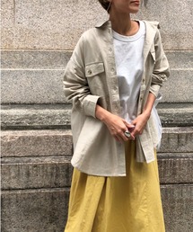 French linen over shirt