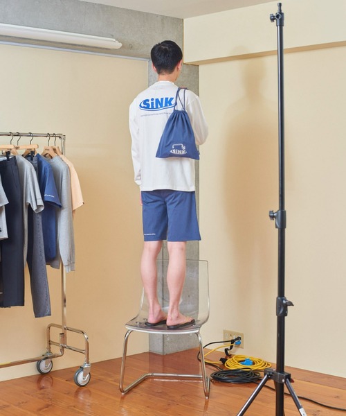 SINK kotohayokozawa（シンク コトハヨコザワ）の「OUR LONG SLEEVE T（Tシャツ/カットソー・レディース・ホワイト/グレー/グリーン・M/L）」の4枚目の写真