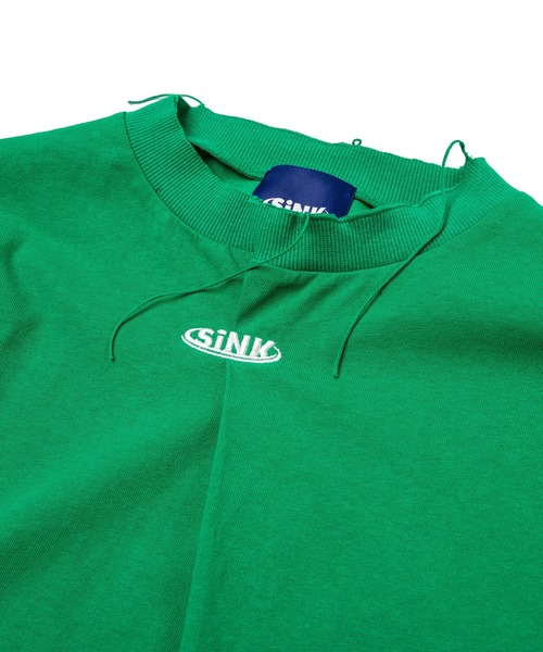 SINK kotohayokozawa（シンク コトハヨコザワ）の「OUR LONG SLEEVE T（Tシャツ/カットソー・レディース・ホワイト/グレー/グリーン・M/L）」の10枚目の写真