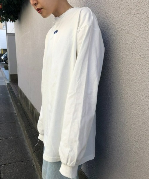 SINK kotohayokozawa（シンク コトハヨコザワ）の「OUR LONG SLEEVE T（Tシャツ/カットソー・レディース・ホワイト/グレー/グリーン・M/L）」の18枚目の写真