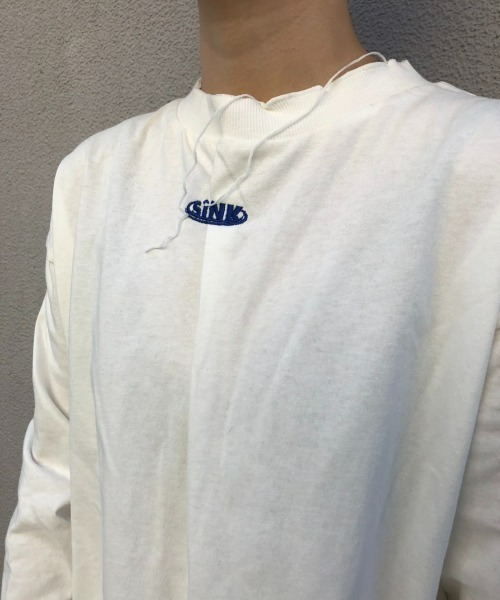 SINK kotohayokozawa（シンク コトハヨコザワ）の「OUR LONG SLEEVE T（Tシャツ/カットソー・レディース・ホワイト/グレー/グリーン・M/L）」の17枚目の写真