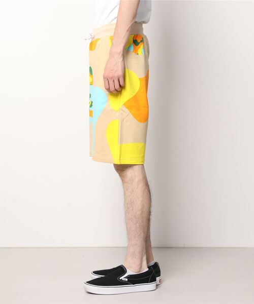 staple（ステイプル）の「STAPLE 迷彩柄 スウェットハーフパンツ（スウェットパンツ・メンズ・カーキ・S/2XL/XL/M/L）」の19枚目の写真
