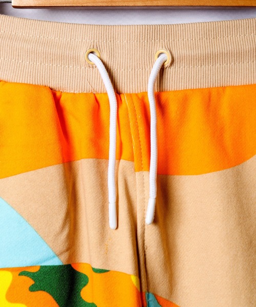staple（ステイプル）の「STAPLE 迷彩柄 スウェットハーフパンツ（スウェットパンツ・メンズ・カーキ・S/2XL/XL/M/L）」の12枚目の写真