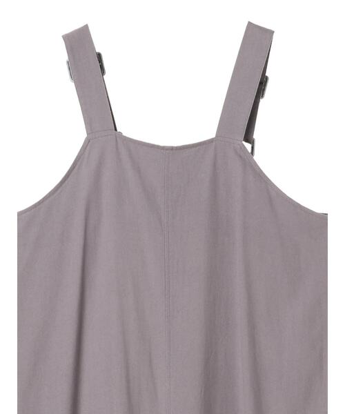 Sugar spoon（シュガースプーン）の「・SUGAR SPOON リネンワイドサロペットパンツ＊（サロペット/オーバーオール・レディース・チャコールグレー/ベージュ/グレー/ピンク・FREE）」の11枚目の写真