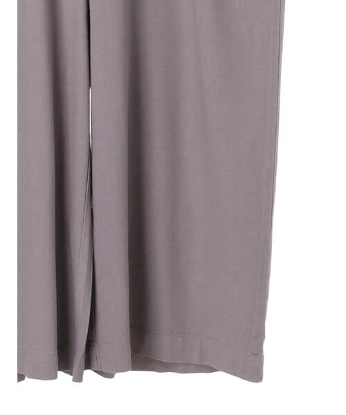 Sugar spoon（シュガースプーン）の「・SUGAR SPOON リネンワイドサロペットパンツ＊（サロペット/オーバーオール・レディース・チャコールグレー/ベージュ/グレー/ピンク・FREE）」の9枚目の写真