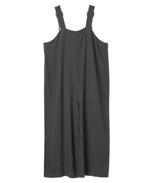 Sugar spoon（シュガースプーン）の「・SUGAR SPOON リネンワイドサロペットパンツ＊（サロペット/オーバーオール・レディース・チャコールグレー/ベージュ/グレー/ピンク・FREE）」の7枚目の写真