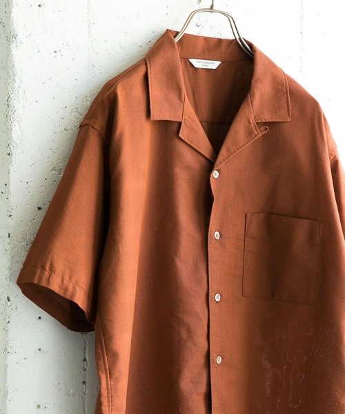 URBAN RESEARCH DOORS(アーバンリサーチドアーズ)の「ドライパナマオープンカラーシャツ(シャツ/ブラウス・メンズ・ライトブルー/ネイビー/ブラウン/ホワイト系その他・40/38)」の20枚目の写真