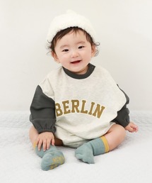 devirock | バイカラースウェットロンパース(ロンパース)