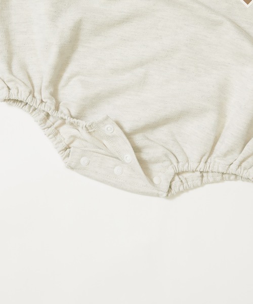 devirock（デビロック）の「バイカラー スウェットロンパース（ロンパース・キッズ・スミクロ/ブルー系その他/グレー系その他/ブルーグレー/モカ/その他7/その他6・80ｃｍ/70cm）」の16枚目の写真