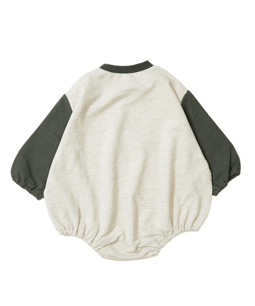 devirock（デビロック）の「バイカラー スウェットロンパース（ロンパース・キッズ・スミクロ/ブルー系その他/グレー系その他/ブルーグレー/モカ/その他7/その他6・80ｃｍ/70cm）」の17枚目の写真