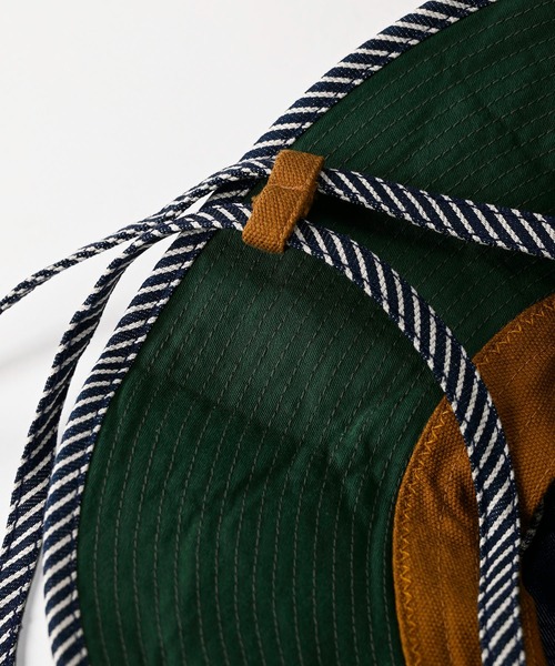 45R（フォーティファイブアール）の「デニムのセイルハット（ハット・レディース・インディゴブルー・SMALL/MEDIUM）」の5枚目の写真