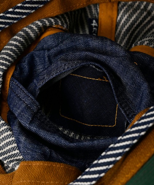 45R（フォーティファイブアール）の「デニムのセイルハット（ハット・レディース・インディゴブルー・SMALL/MEDIUM）」の6枚目の写真