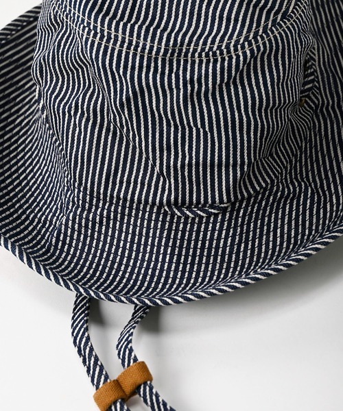 45R（フォーティファイブアール）の「デニムのセイルハット（ハット・レディース・インディゴブルー・SMALL/MEDIUM）」の8枚目の写真