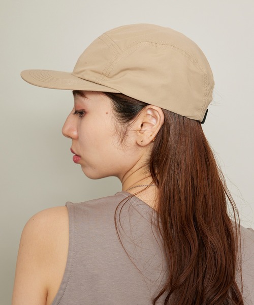 United Athle（ユナイテッドアスレ）の「【United Athle】ユニセックスで楽しめる！つば広ナイロンジェットキャップ 撥水加工 9672※（キャップ・メンズ・ブラック/ネイビー/サンドベージュ/オリーブ・FREE）」の3枚目の写真