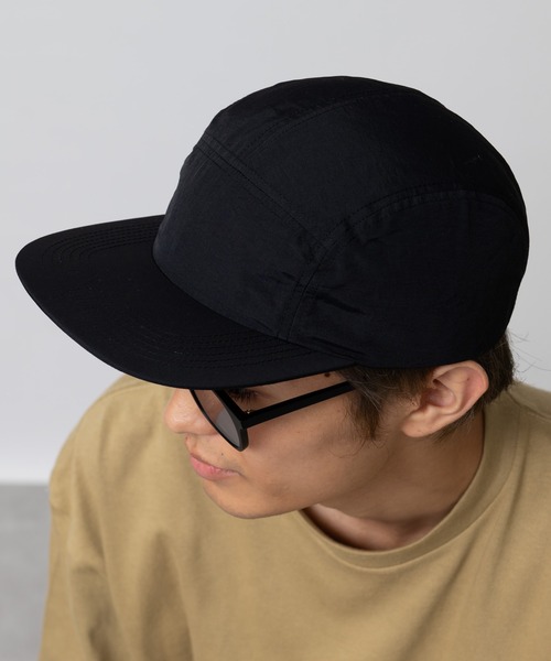 United Athle（ユナイテッドアスレ）の「【United Athle】ユニセックスで楽しめる！つば広ナイロンジェットキャップ 撥水加工 9672※（キャップ・メンズ・ブラック/ネイビー/サンドベージュ/オリーブ・FREE）」の6枚目の写真