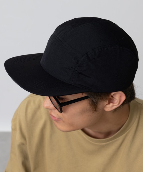 United Athle（ユナイテッドアスレ）の「【United Athle】ユニセックスで楽しめる！つば広ナイロンジェットキャップ 撥水加工 9672※（キャップ・メンズ・ブラック/ネイビー/サンドベージュ/オリーブ・FREE）」の7枚目の写真
