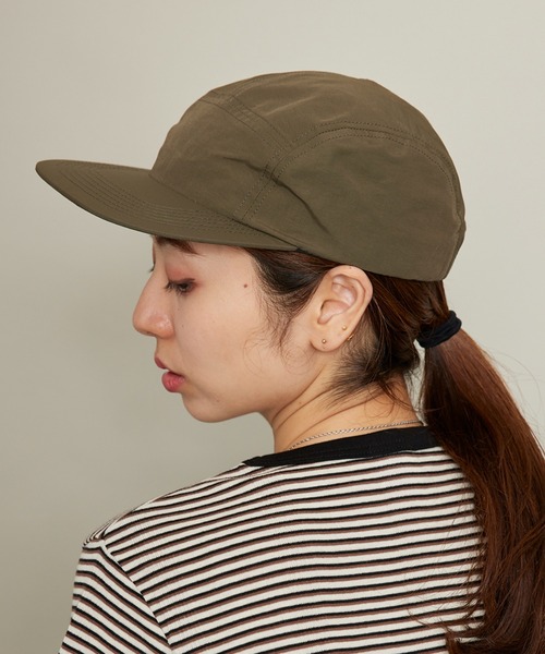 United Athle（ユナイテッドアスレ）の「【United Athle】ユニセックスで楽しめる！つば広ナイロンジェットキャップ 撥水加工 9672※（キャップ・メンズ・ブラック/ネイビー/サンドベージュ/オリーブ・FREE）」の15枚目の写真