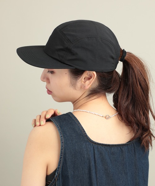 United Athle（ユナイテッドアスレ）の「【United Athle】ユニセックスで楽しめる！つば広ナイロンジェットキャップ 撥水加工 9672※（キャップ・メンズ・ブラック/ネイビー/サンドベージュ/オリーブ・FREE）」の12枚目の写真