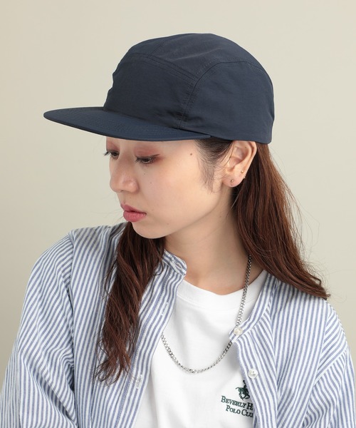 United Athle（ユナイテッドアスレ）の「【United Athle】ユニセックスで楽しめる！つば広ナイロンジェットキャップ 撥水加工 9672※（キャップ・メンズ・ブラック/ネイビー/サンドベージュ/オリーブ・FREE）」の11枚目の写真