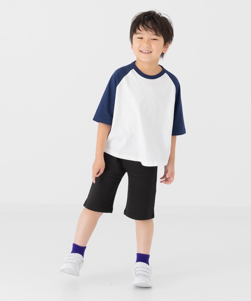 EDWIN（エドウィン）の「EDWIN / エドウイン ストレッチハーフパンツ（その他パンツ・キッズ・カーキ/ブラック/オフホワイト/ミント/レッド/ピンク/ネイビー/ベージュ/サックスブルー/グレー/マスタード/オレンジ系その他/パープル/モカ/ブルー/ホワイト/ライトブルー・100cm/130cm/110cm/120cm/95cm/80ｃｍ/95㎝/90cm）」の19枚目の写真
