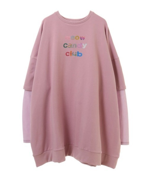 Candy Stripper WITH JOY LAYERED トップス　うさぎ Candy Stripper WITH JOY LAYERED トップス うさぎ トップス