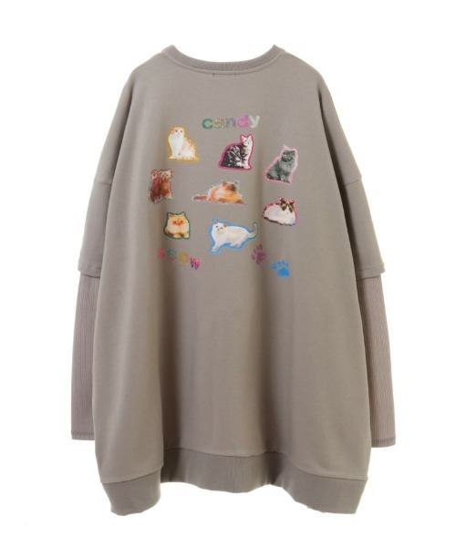 セール】MEOW CANDY CLUB LAYERED トップス（Tシャツ/カットソー
