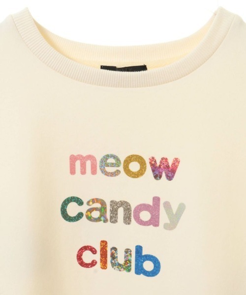 Candy Stripper STICKERS LAYERED トップス セール】MEOW CANDY CLUB LAYERED トップス（Tシャツ/カットソー