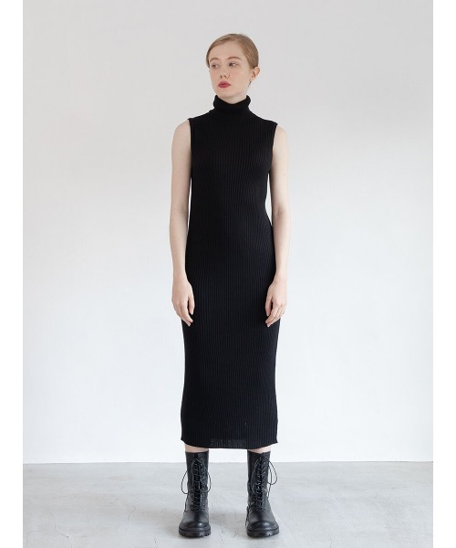 Ayla（アイラ）の「arm knit set onepiece（ワンピース・レディース・ブラック/ベージュ・FREE）」の5枚目の写真