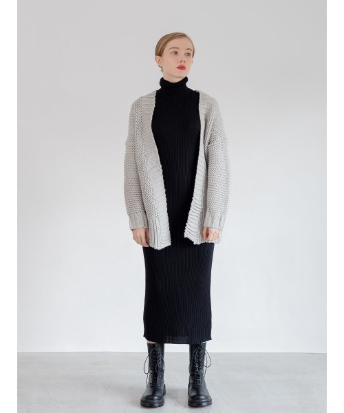 Ayla（アイラ）の「arm knit set onepiece（ワンピース・レディース・ブラック/ベージュ・FREE）」の18枚目の写真