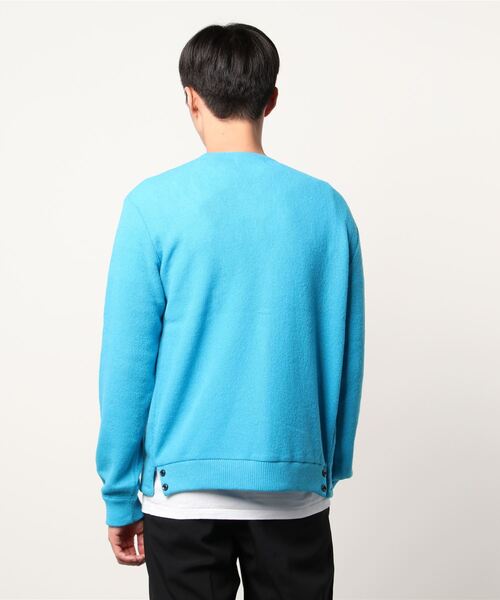 Munsingwear Grand-Slam（マンシングウェア　グランドスラム）の「ペンギン バイ マンシングウェア リンクスカーディガン メンズ ユニセックス ウェア スポーツウェア ゴルフ（カーディガン/ボレロ・メンズ・ネイビー/グレー/ブルー・M/XXL/L/XL）」の4枚目の写真