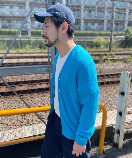 Munsingwear Grand-Slam（マンシングウェア　グランドスラム）の「ペンギン バイ マンシングウェア リンクスカーディガン メンズ ユニセックス ウェア スポーツウェア ゴルフ（カーディガン/ボレロ・メンズ・ネイビー/グレー/ブルー・M/XXL/L/XL）」の12枚目の写真