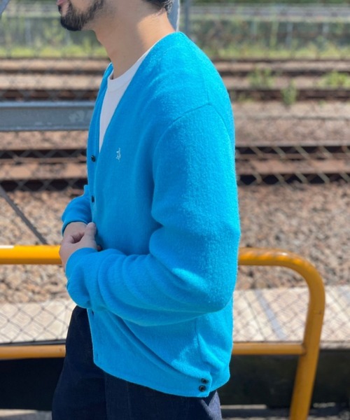 Munsingwear Grand-Slam（マンシングウェア　グランドスラム）の「ペンギン バイ マンシングウェア リンクスカーディガン メンズ ユニセックス ウェア スポーツウェア ゴルフ（カーディガン/ボレロ・メンズ・ネイビー/グレー/ブルー・M/XXL/L/XL）」の14枚目の写真