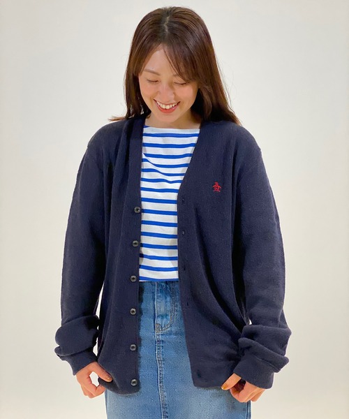 Munsingwear Grand-Slam（マンシングウェア　グランドスラム）の「ペンギン バイ マンシングウェア リンクスカーディガン メンズ ユニセックス ウェア スポーツウェア ゴルフ（カーディガン/ボレロ・メンズ・ネイビー/グレー/ブルー・M/XXL/L/XL）」の20枚目の写真