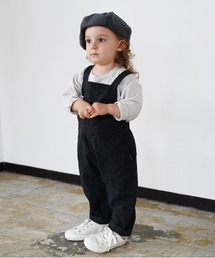 quoti use fith | ドットパッチワークジャガード サロペット(サロペット/オーバーオール)