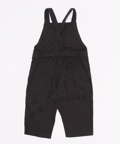 quoti use fith（クゥオティ　ユース　フィス）の「ドットパッチワークジャガード サロペット（サロペット/オーバーオール・キッズ・チャコールグレー/ベージュ・130/90/100/110/80/120）」の10枚目の写真