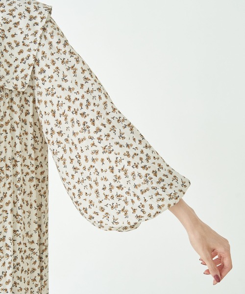 ROPE' PICNIC（ロペピクニック）の「セーラーカラー付ワンピース（ワンピース・レディース・ブラック/ホワイト・38）」の10枚目の写真