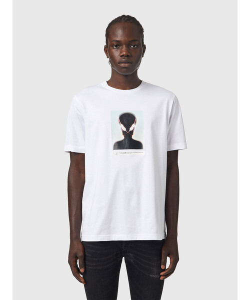 セール メンズ Tシャツ スリムフィット グラフィック Tシャツ カットソー Diesel ディーゼル のファッション通販 Zozotown