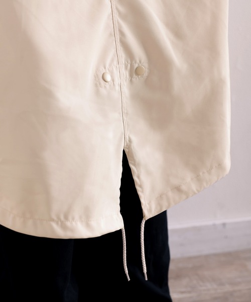 classicalelf（クラシカルエルフ）の「3WAYで使える優秀アイテム！キルトライナー付きモッズコート（モッズコート・レディース・ブラック/カーキ/アイボリー・X-LARGE/LARGE/MEDIUM）」の6枚目の写真