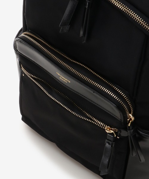 & chouette(アンドシュエット)の「A4対応ナイロンリュック(バックパック/リュック・レディース・ブラック/ブラウン/オフホワイト・FREE)」の12枚目の写真