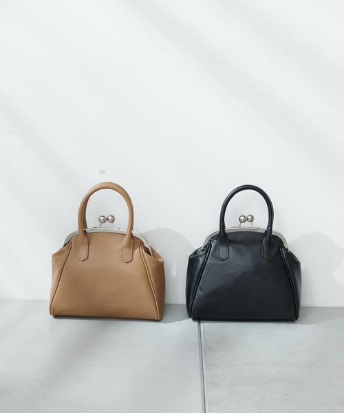 maison-vincent(メゾンヴァンサン)の「【Maison Vincent】がま口ショルダーバッグ(トートバッグ・レディース・ブラック/グレー系その他・FREE)」の18枚目の写真