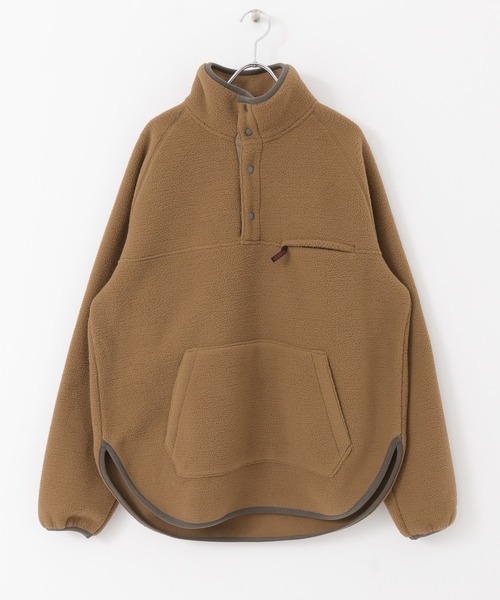 EKAL（エカル）の「『別注』GRAMICCI×EKAL　フリーススナッププルオーバー（その他トップス・メンズ・ブラック/ベージュ/オフホワイト・SMALL/MEDIUM/LARGE）」の6枚目の写真