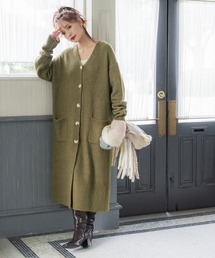 coca（coca） | ＼＼新色登場／／ふあふあヤク風ニットカーディガン(カーディガン/ボレロ)